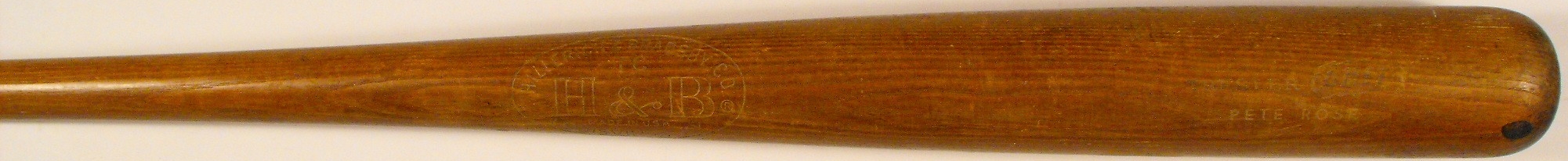 Rare Pete Rose "Tresler Comet" bat