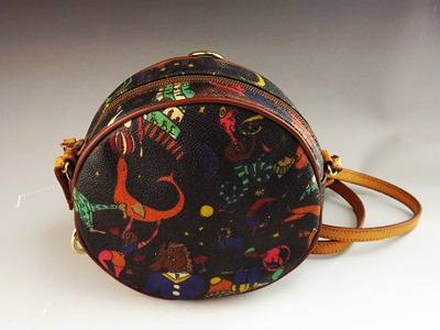 Piero Guidi Magic Circus Leather Shoulder Bag