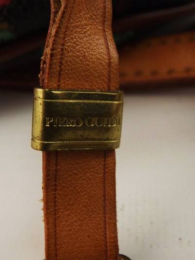 Piero Guidi Magic Circus Leather Shoulder Bag