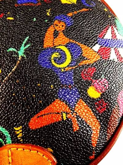 Piero Guidi Magic Circus Leather Shoulder Bag