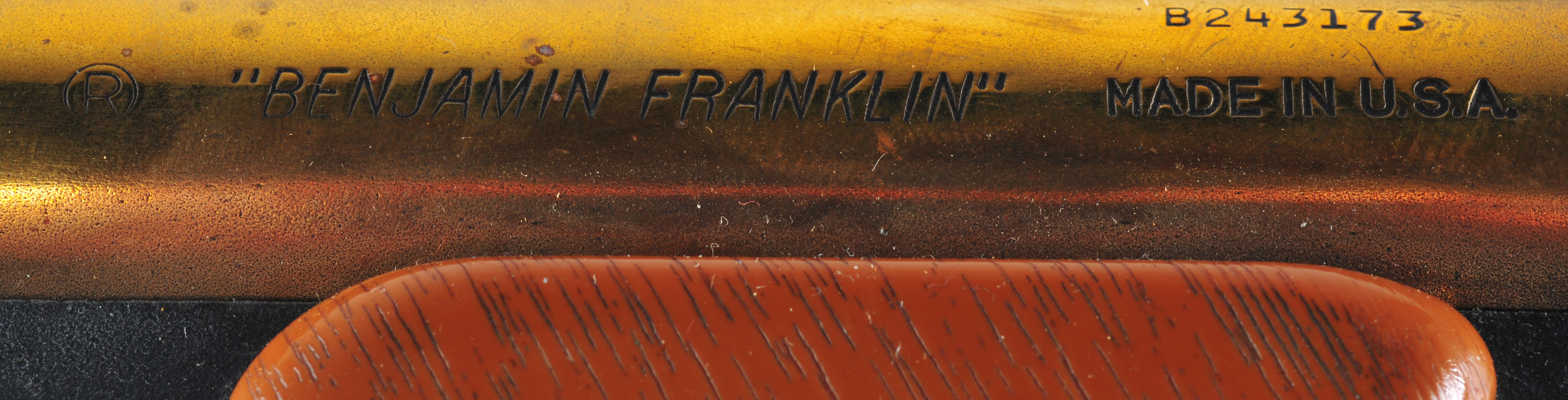 "Benjamin Franklin" Model 132 .22 Caliber Pellet pistol