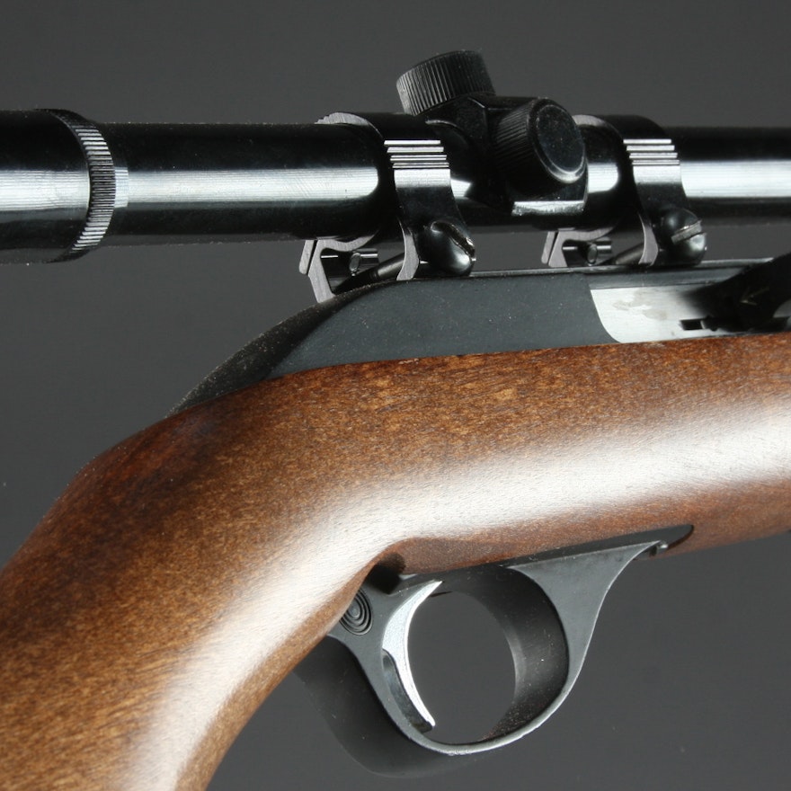 Glenfield Model 75. By the Marlin Firearms Co. .22 Caliber (LR) semi-auto rifle