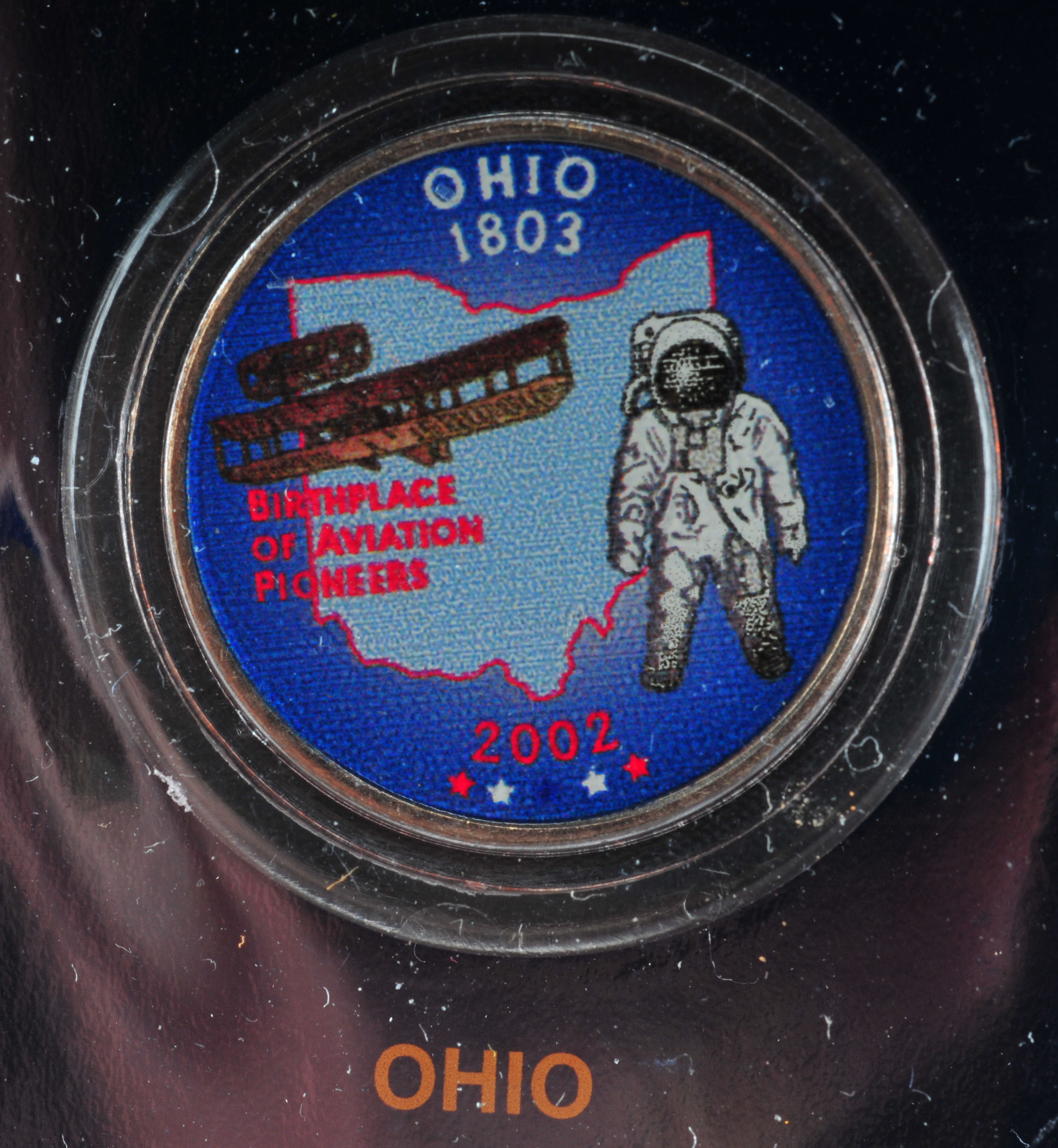 The United States Commemorative Gallery "Colorized State Quarter collection"