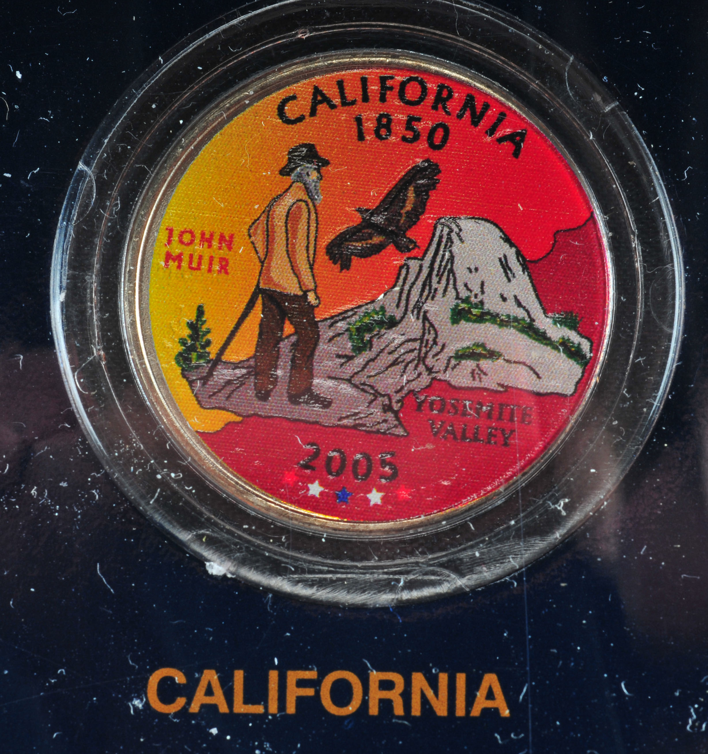 The United States Commemorative Gallery "Colorized State Quarter collection"