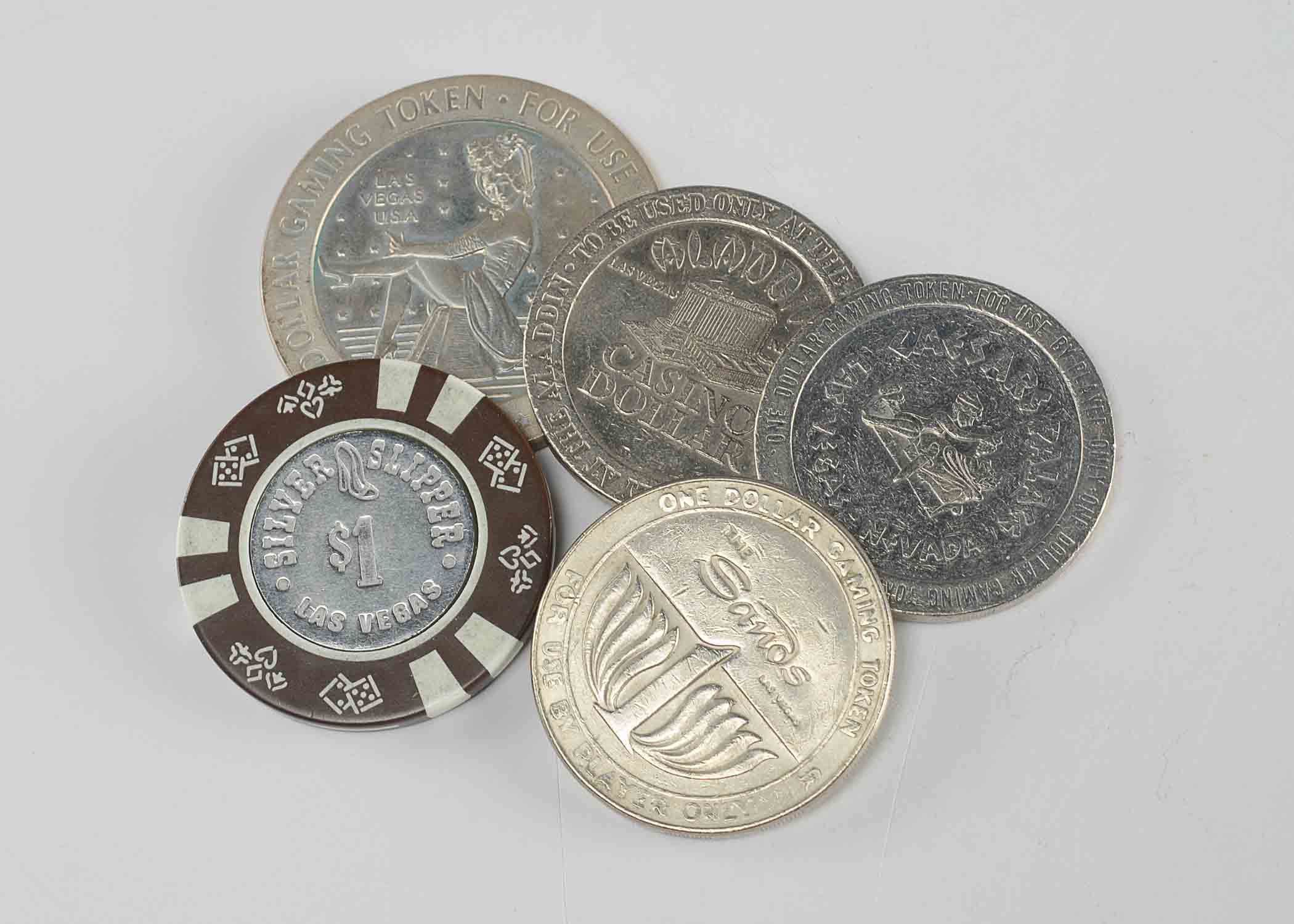 Vintage Las Vegas Gaming Tokens