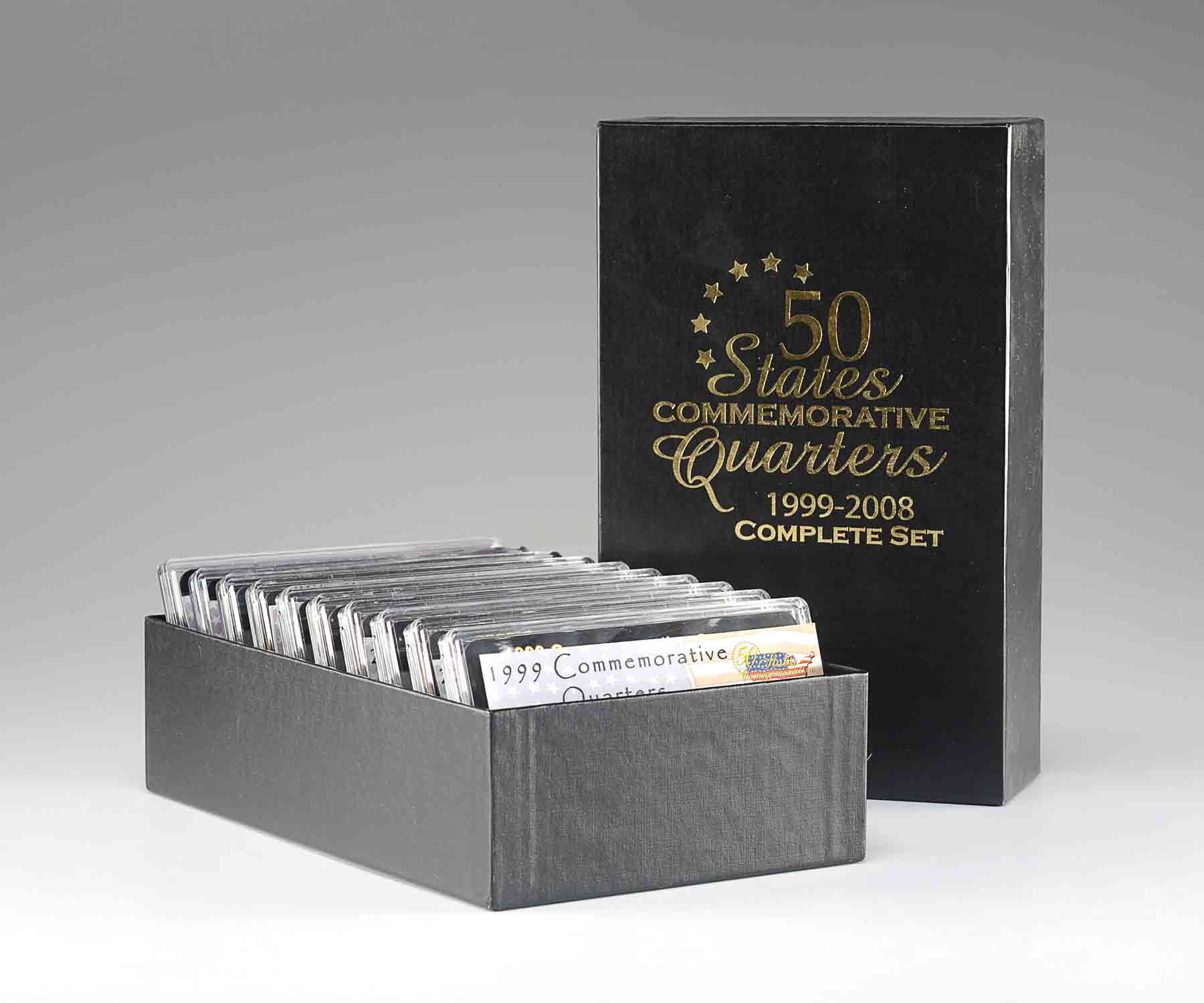 Commemorative Quarters 1999-2008 Gold Edition Set