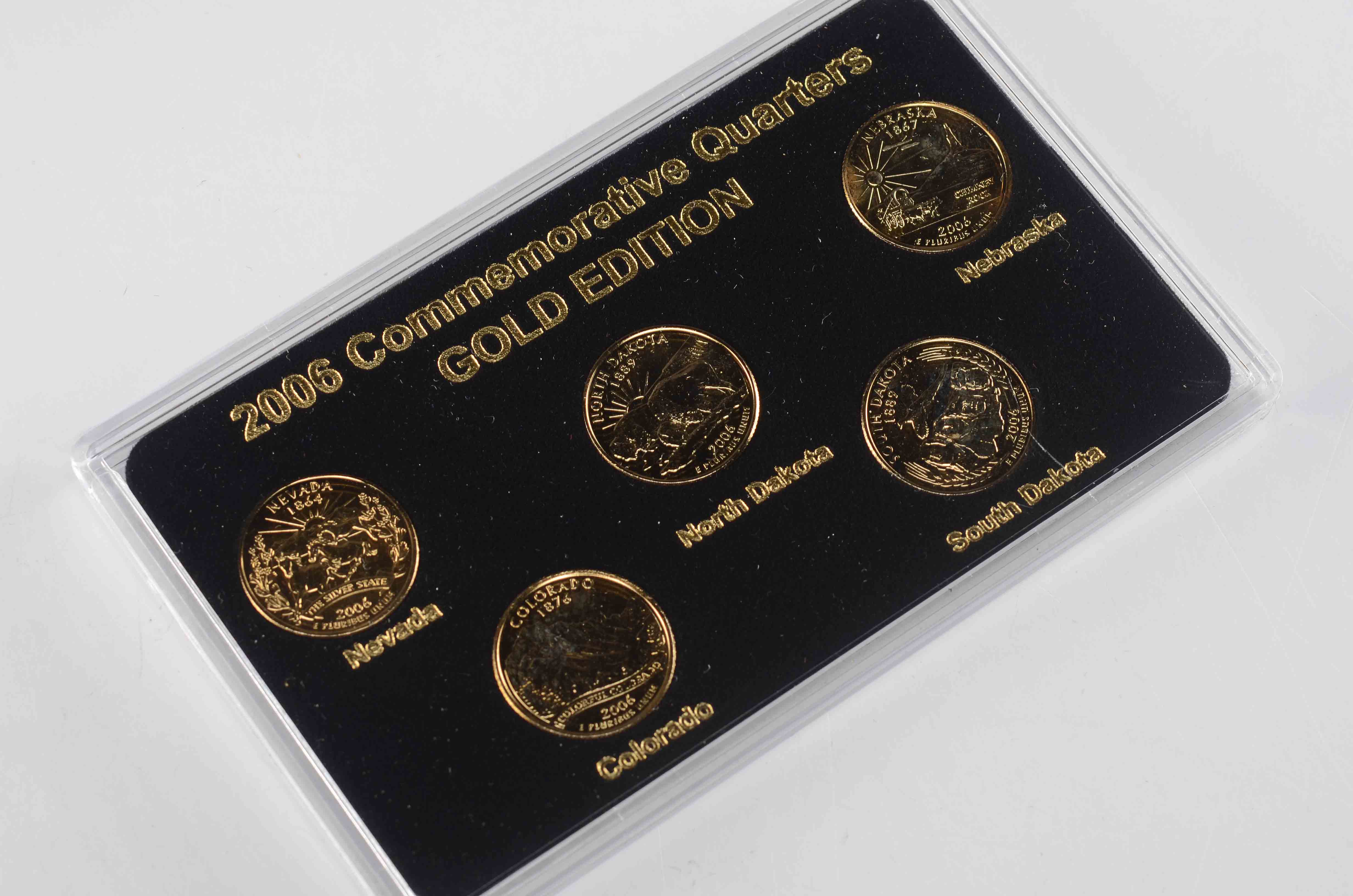 Commemorative Quarters 1999-2008 Gold Edition Set
