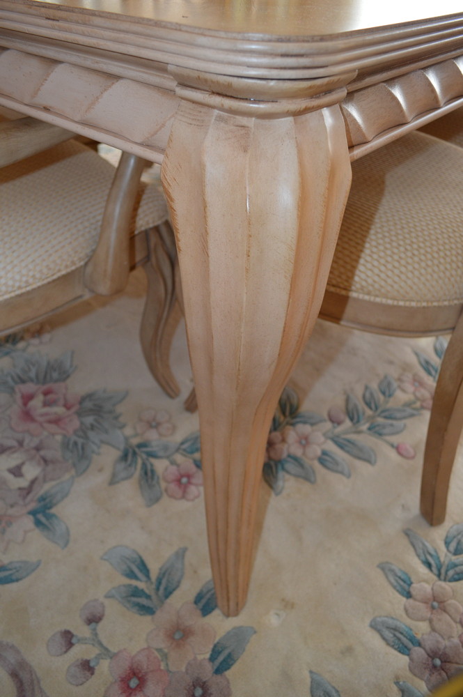 Contemporary Dining Table with 8 chairs