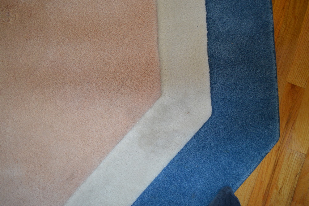 Sculpted Octagonal Rug