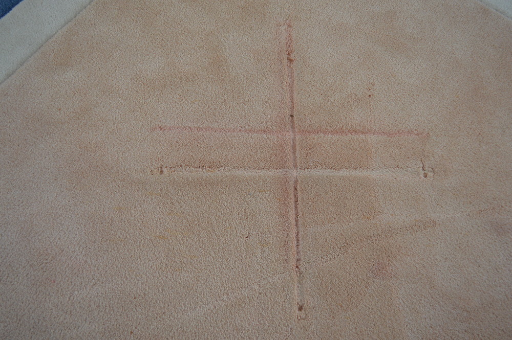 Sculpted Octagonal Rug