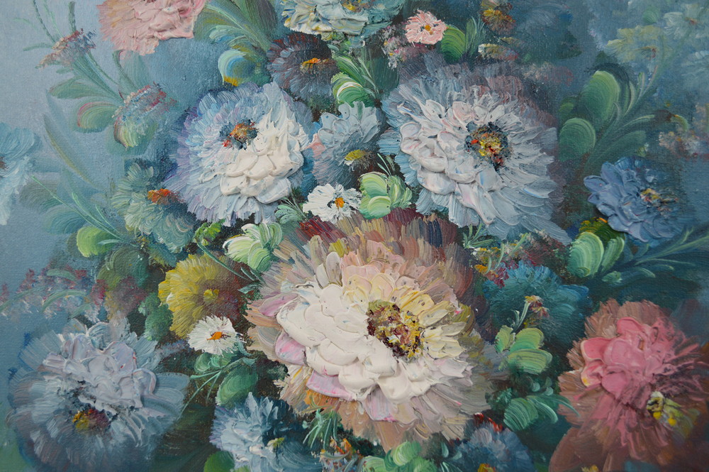 Framed Floral Still Life Print