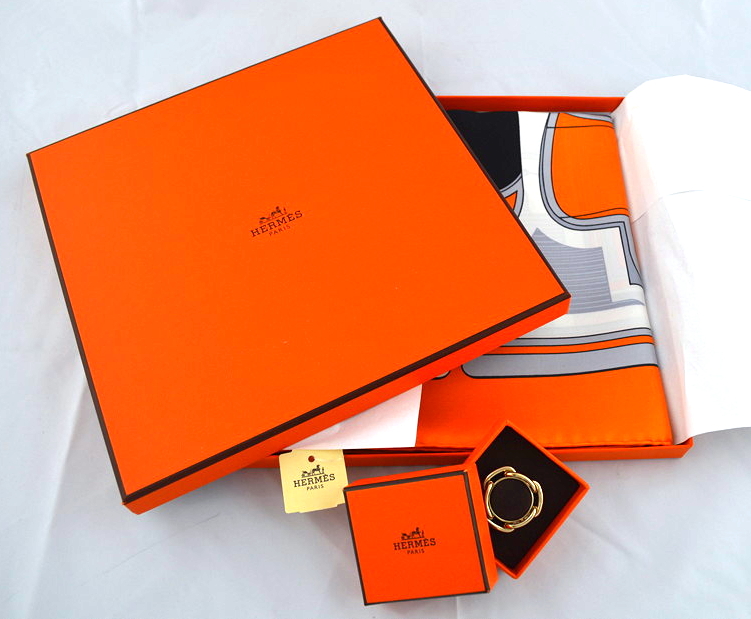 Hermès Hand Rolled Scarf