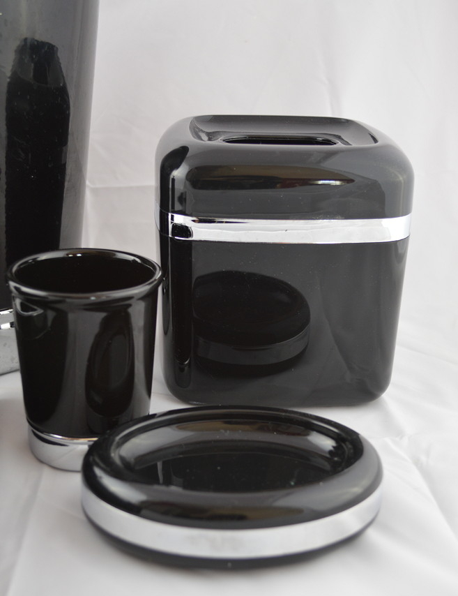 Five Piece Bathroom Accessory Set