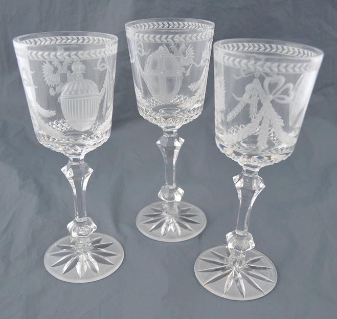 Fabergé Wine Goblets