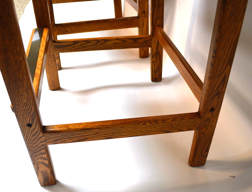 A Pair of Billiards Bar Stools