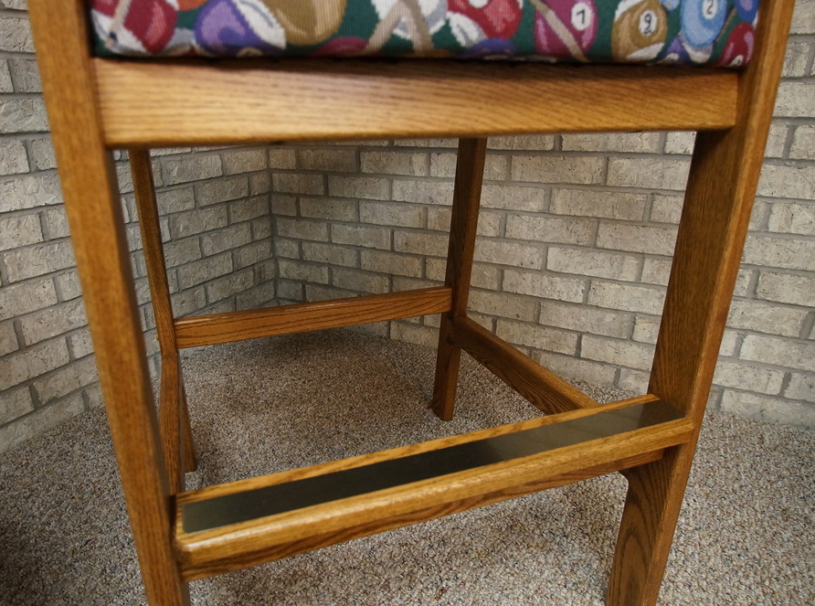 A Pair of Billiards Bar Stools