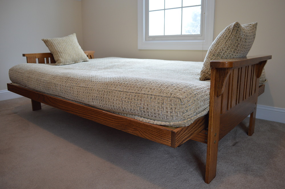Contemporary Mission Style Futon