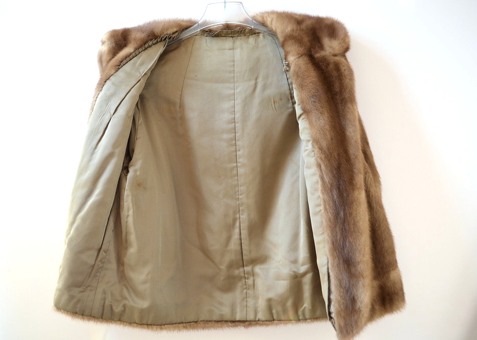 Vintage Mink Fur Coat
