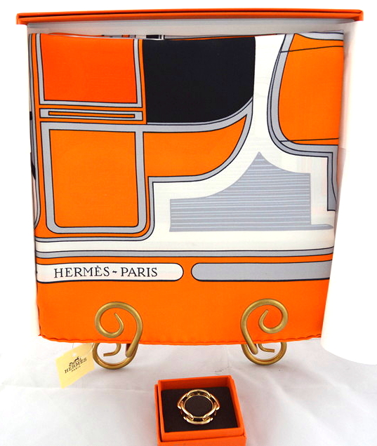 Hermès Hand Rolled Scarf