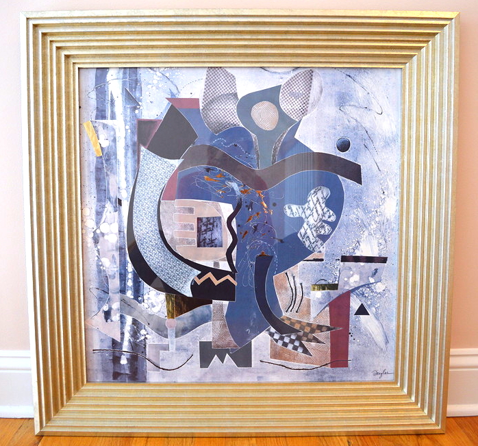 Abstract Print, Framed