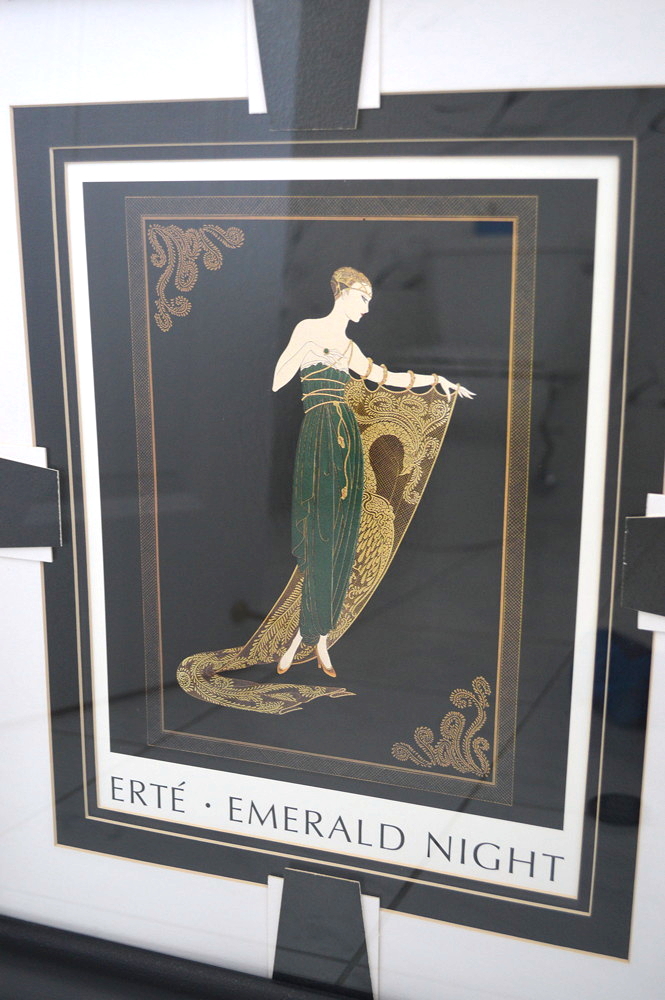 Pair of Framed Art Deco Pictures