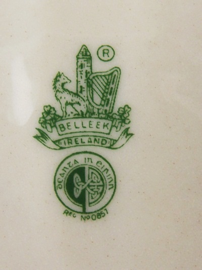 Irish Belleek  Tridacna Porcelain China 
