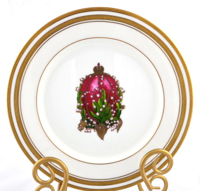 Fabergé Set of 4 Dinner and  16 Salad Plates