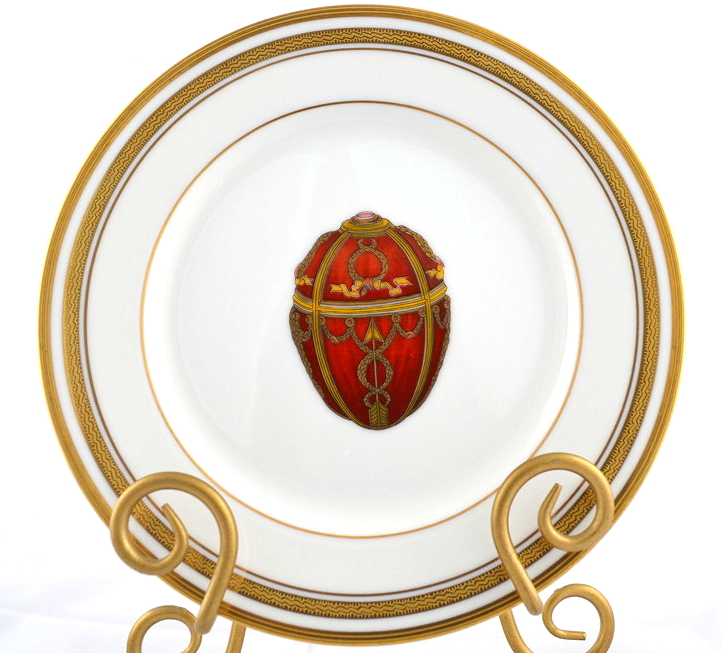 Fabergé Set of 4 Dinner and  16 Salad Plates