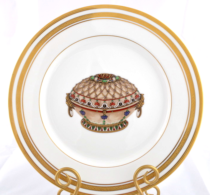 Fabergé Set of 4 Dinner and  16 Salad Plates