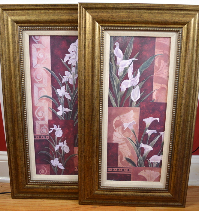 Pair of Floral Prints