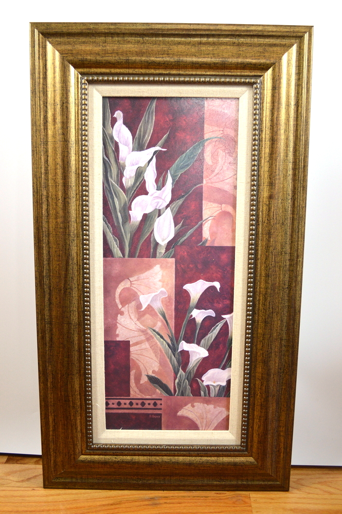 Pair of Floral Prints