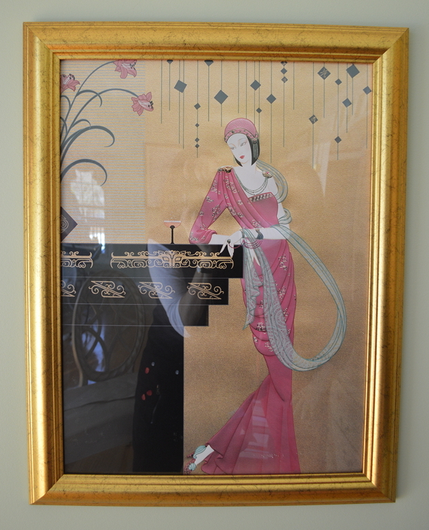 Pair of Framed Art Deco Pictures