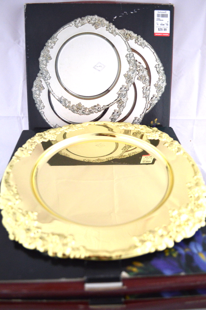 Twelve Charger Plates