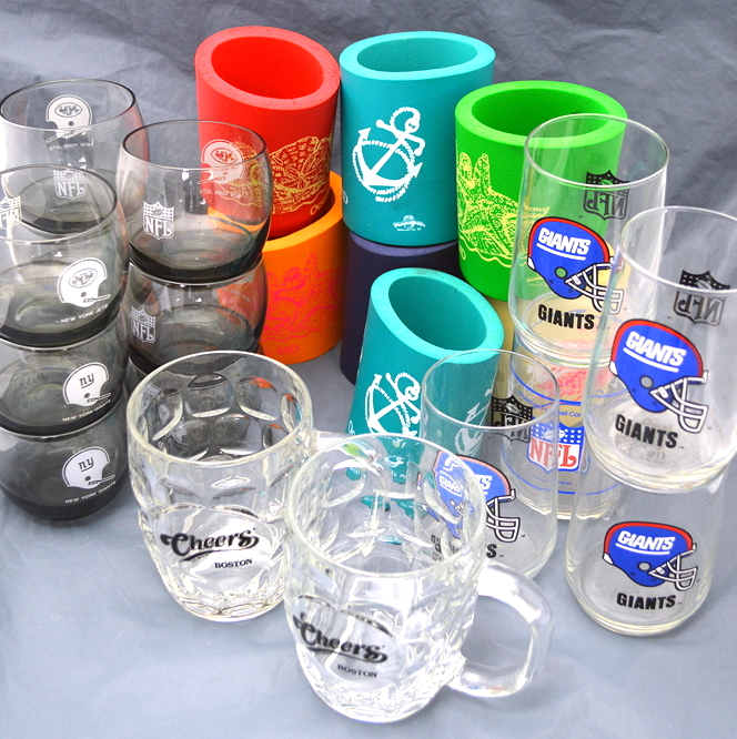 New York Football Glasses Et al