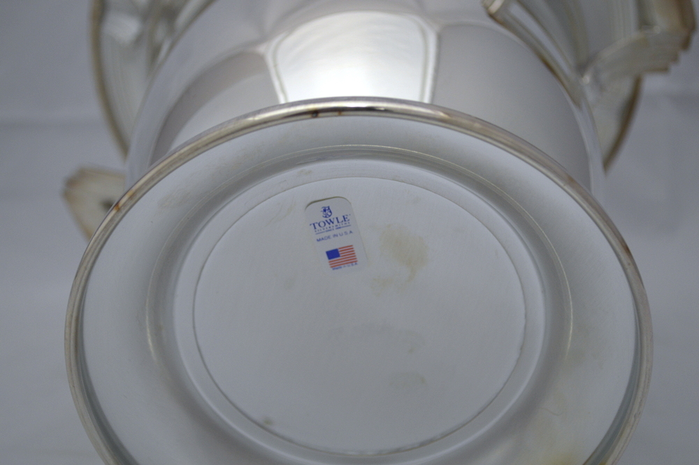 Silver Ice Bucket and Martini Shaker