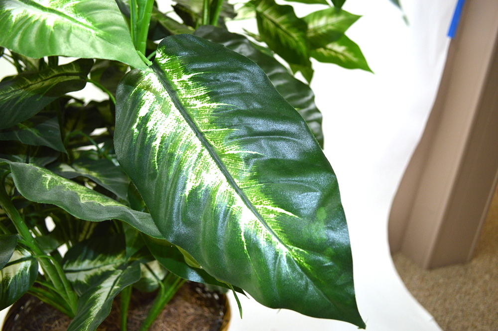 Large Faux Greenery Plant in Basket