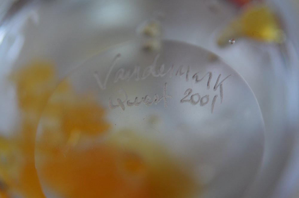 Baccarat Table Clock & Misc. Perfume Bottles