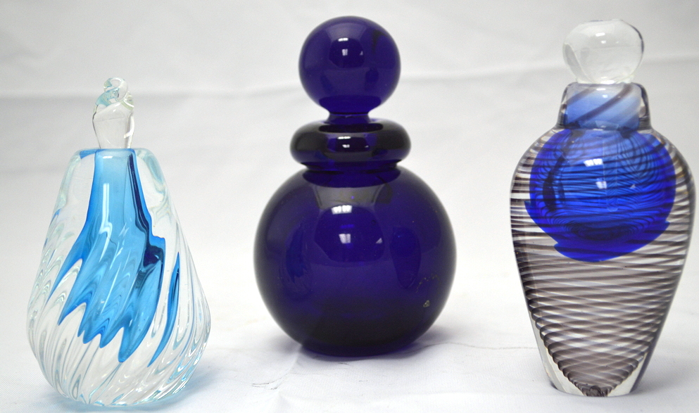 Three Perfume Bottles