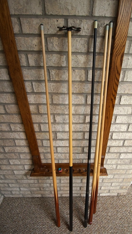 Pool Table Q's and Hanger