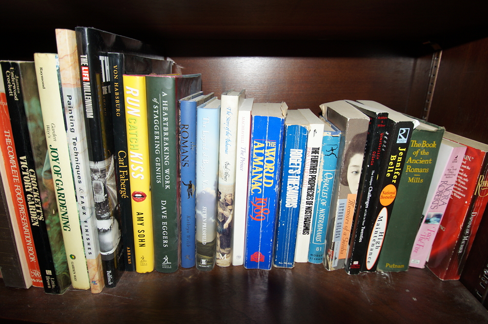 Bookcase filled with Books