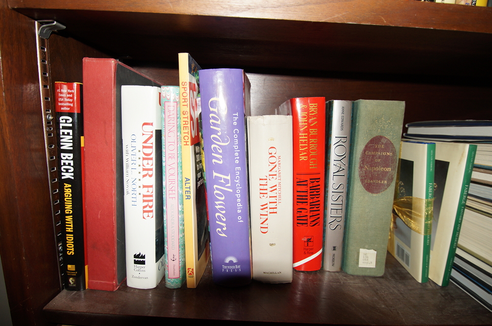 Bookcase filled with Books