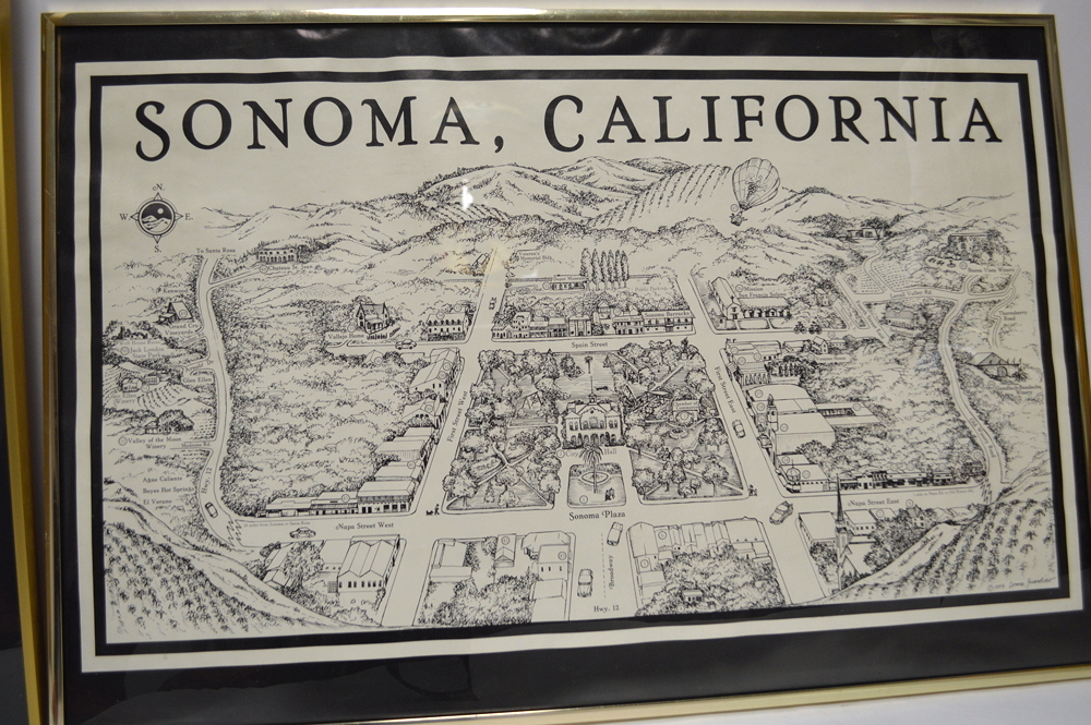 Two Framed Decorative Art