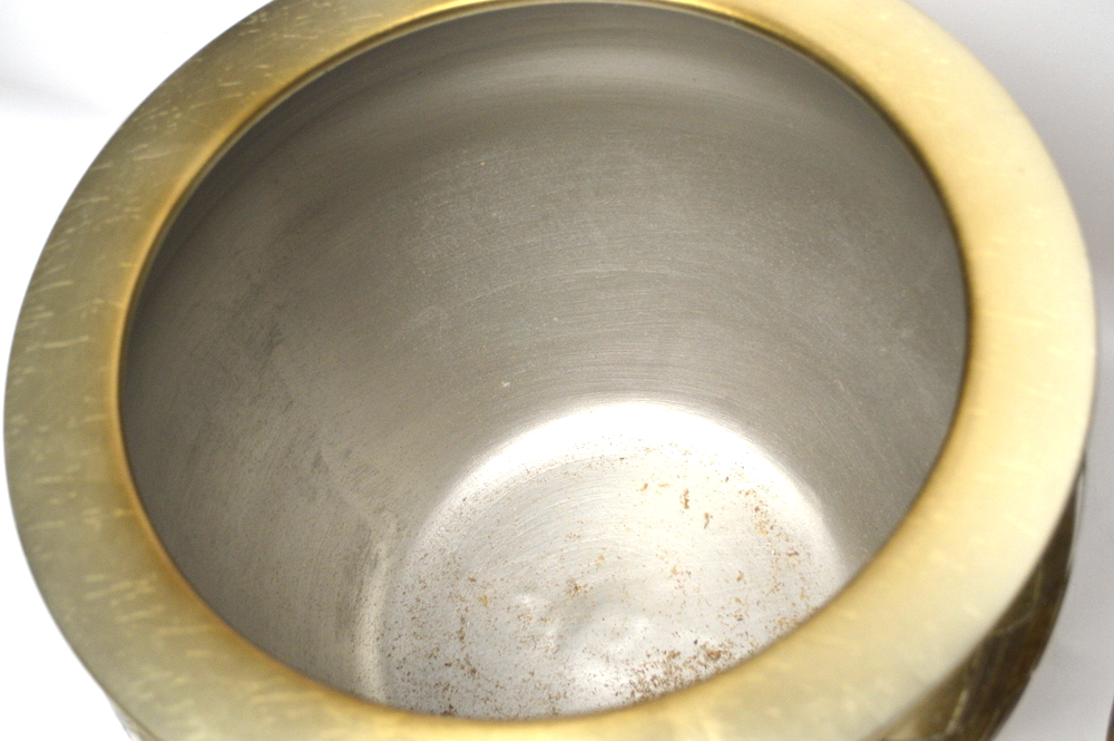 Formal Gold Planters with Stands