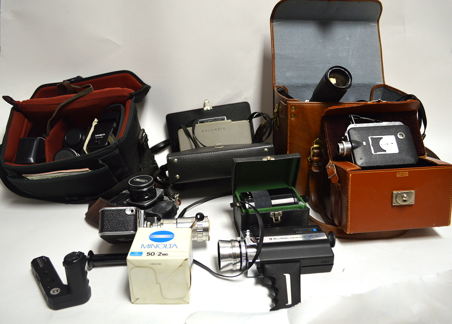 A Vintage Camera Selection