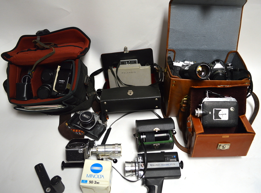 A Vintage Camera Selection