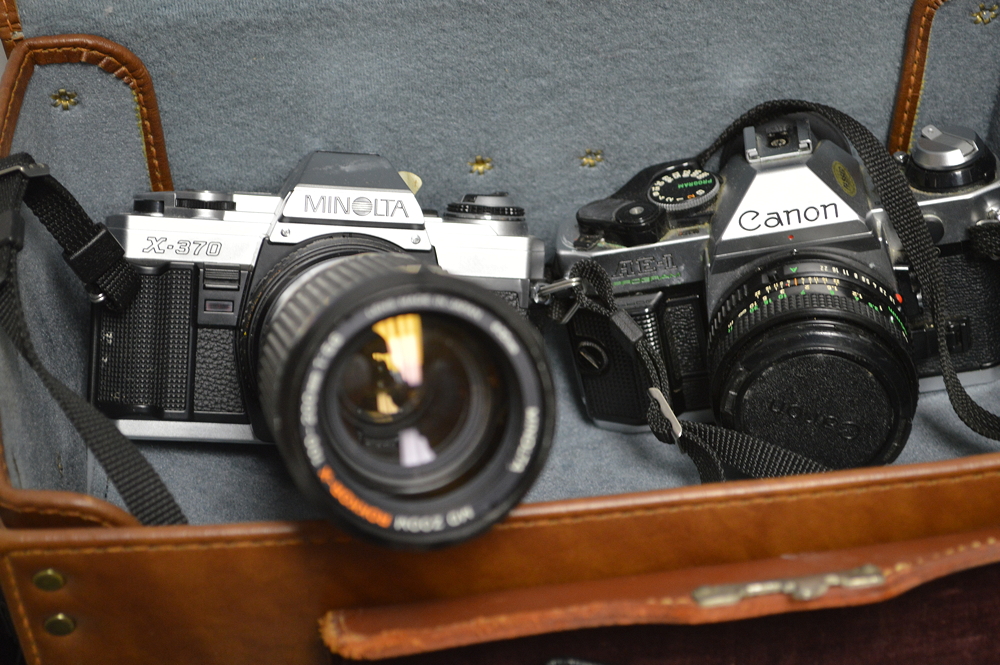 A Vintage Camera Selection