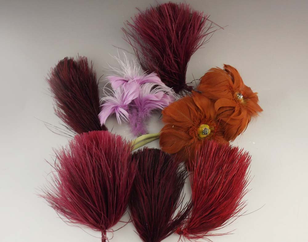 Group of Vintage Millinery Feathers