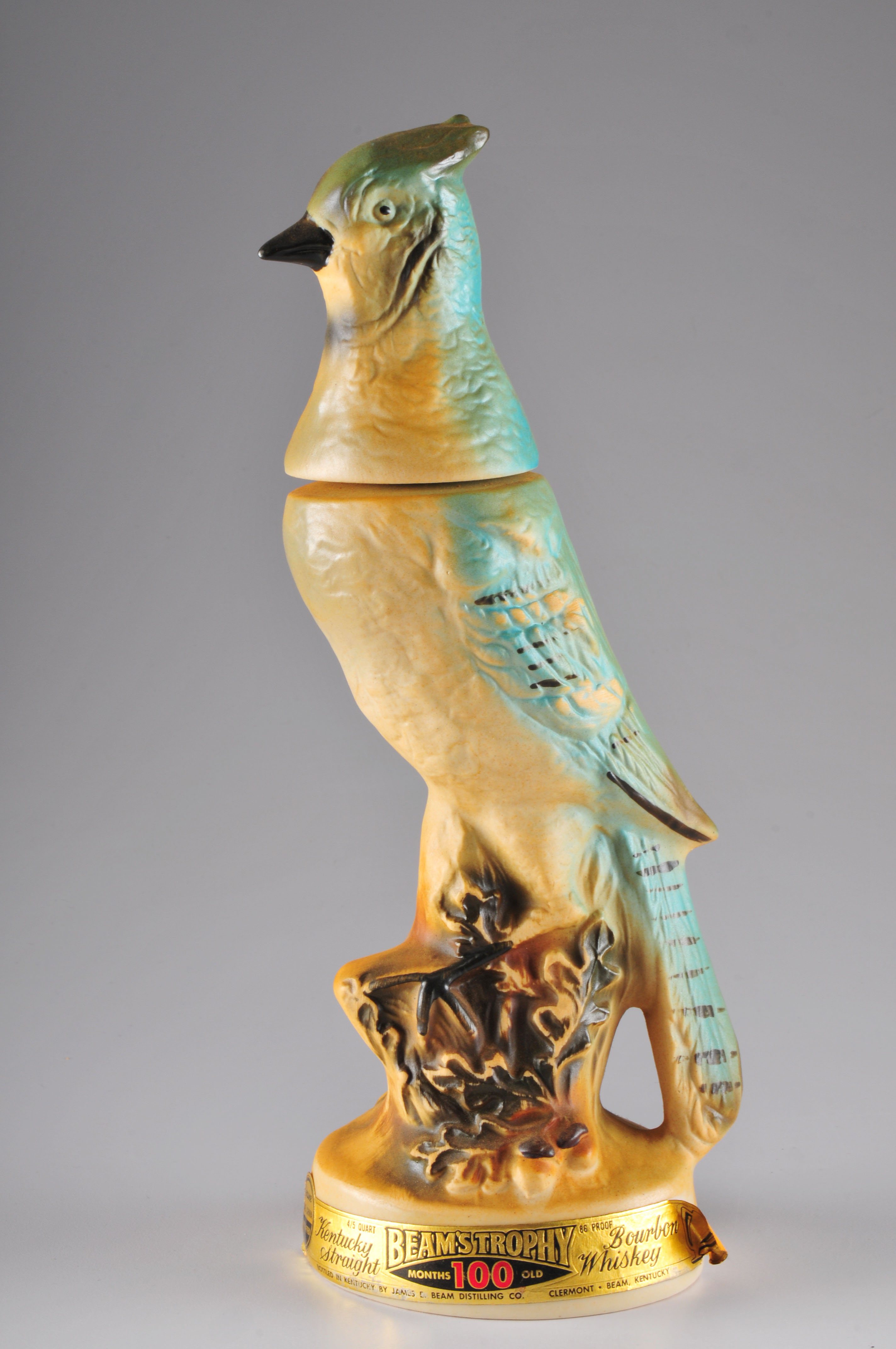 Vintage Jim Beam liquor bottle