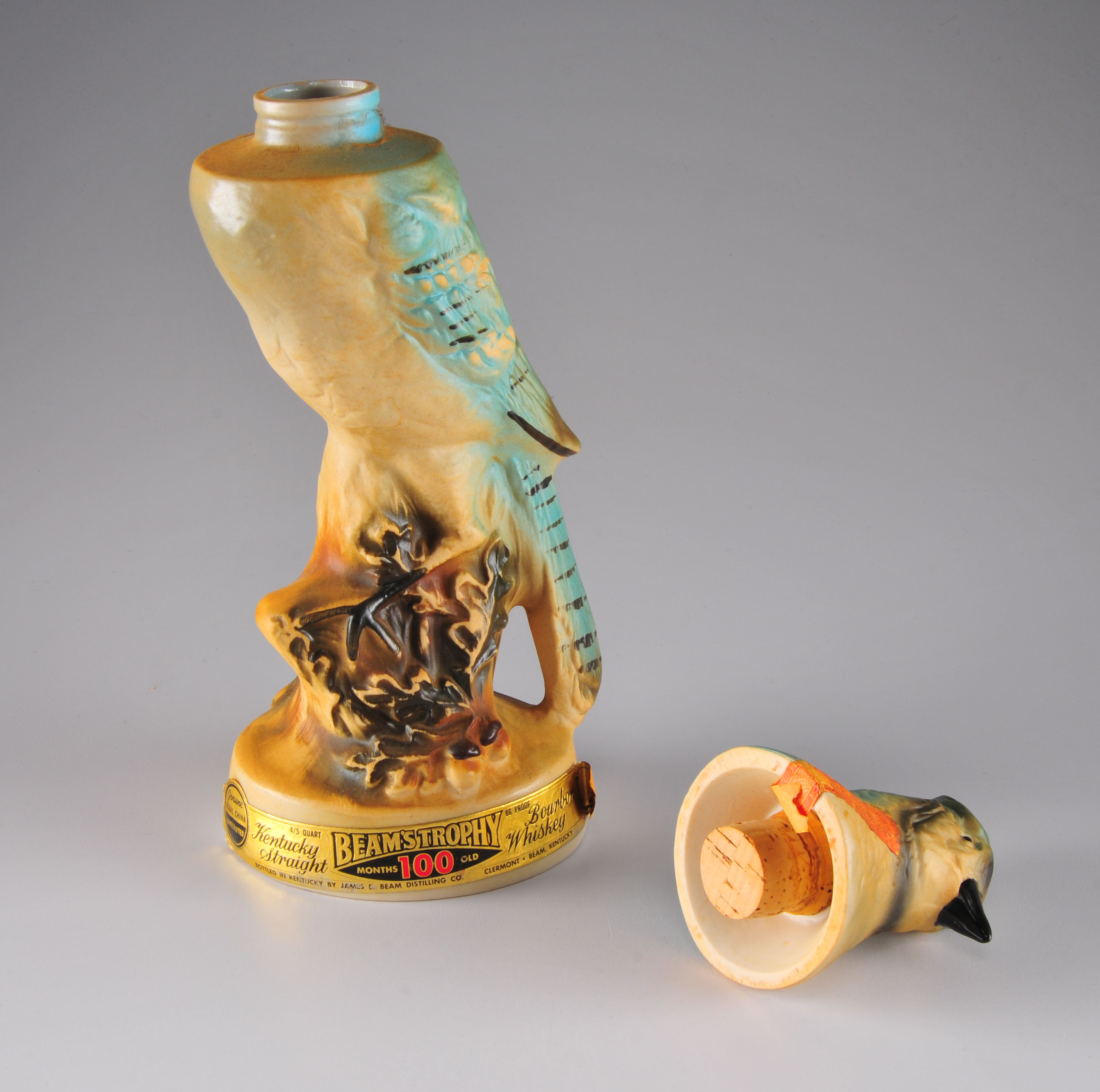 Vintage Jim Beam liquor bottle