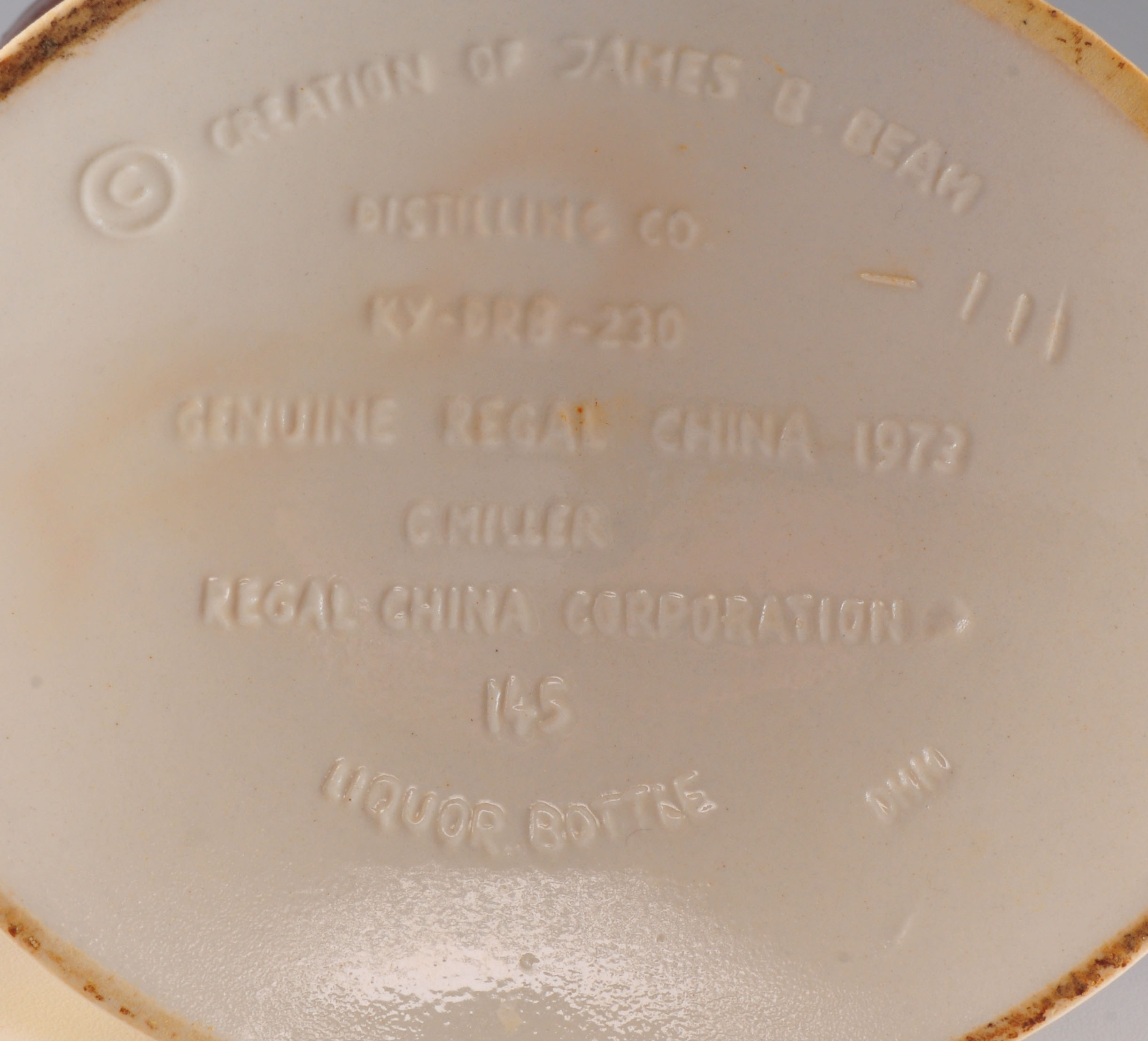 Vintage Jim Beam "Australia" liquor bottle